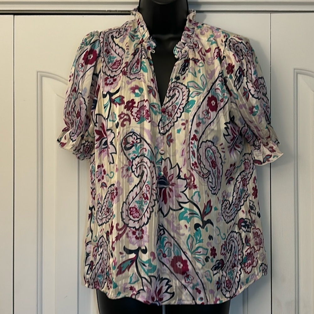Tamara H Blouse Women Size Small